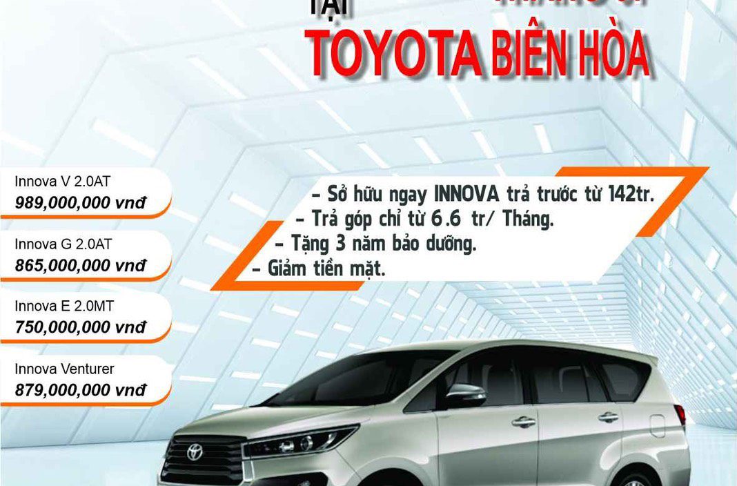 Khuyến mãi xe Toyota Innova